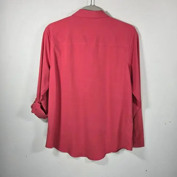 Eddie Bauer Women's Departure Long Sleeve Shirt. Size Medium - Picture 9 of 10